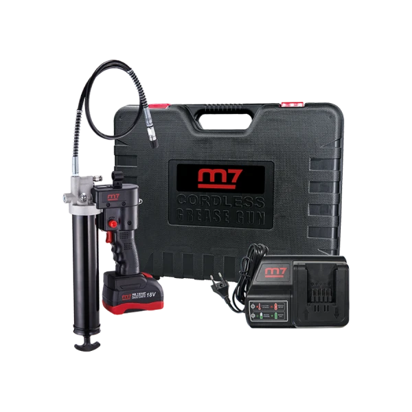 Pompe À Graisse 400Cc 18V + Chargeur + Batterie 5Ah M7 - DGG102A1