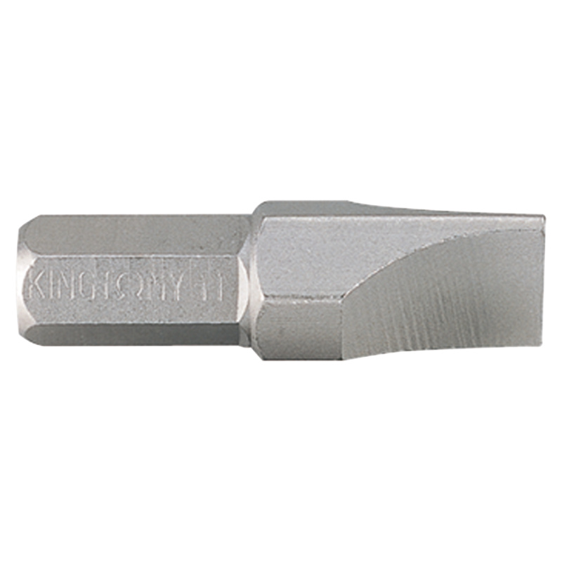 Embout De Vissage Fente KS TOOLS 5/16" - 30 Mm, Acier S2, Nickelé