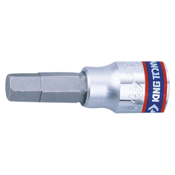 Douille tournevis 6 pans 1/4" King Tony