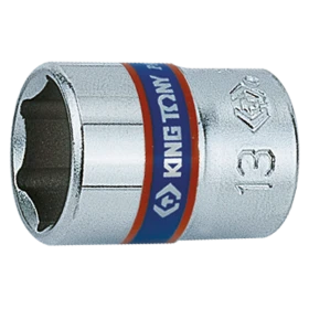 Douille standard métrique 6 pans 1/4" King Tony
