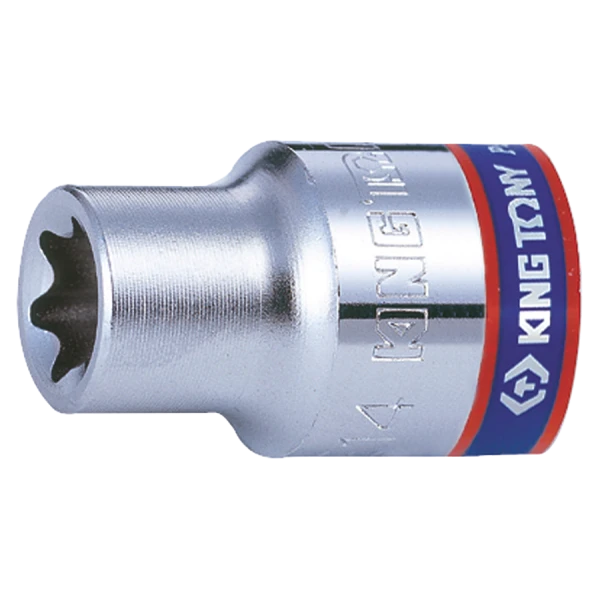 Douille standard pour vis mâles Torx® 1/4" King Tony