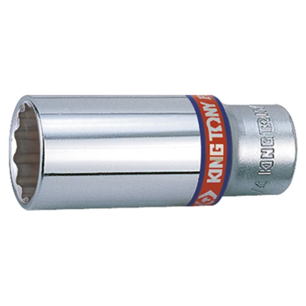 Douille longue en pouces 12 pans 3/8" King Tony