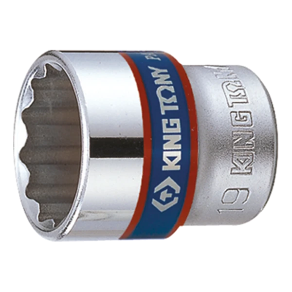 Douille standard métrique 12 pans 3/8" King Tony