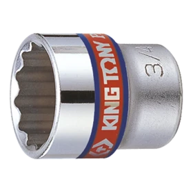 Douille standard en pouces 12 pans 3/8" King Tony