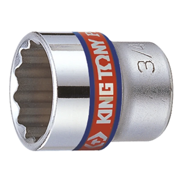 Douille standard en pouces 12 pans 3/8" King Tony