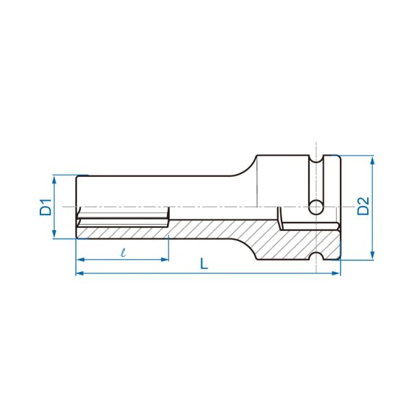 Douille à chocs longue Torx® 3/4" King Tony