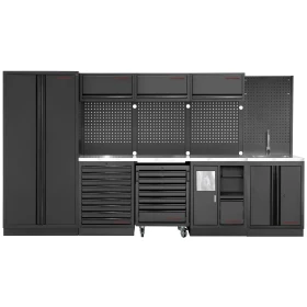 Mobilier d'atelier 4 éléments Mobilio BLK Sanitory Kraftwerk - 3964D-BLK-IX-SANA