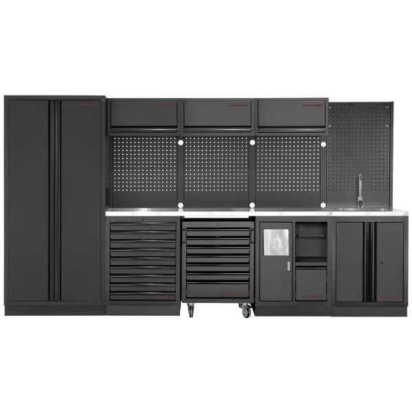 Mobilier d'atelier 4 éléments Mobilio BLK Sanitory Kraftwerk - 3964D-BLK-IX-SANA