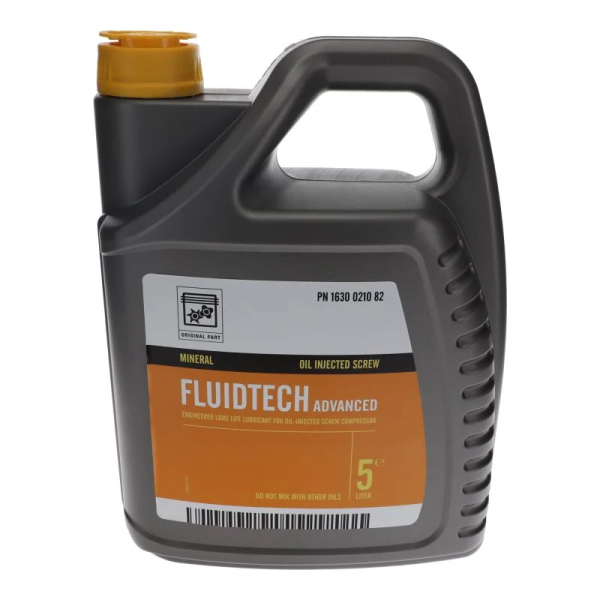 Huile Fluidtech Advanced 5L Spécial compresseurs à vis Cross Abac - 1630021082