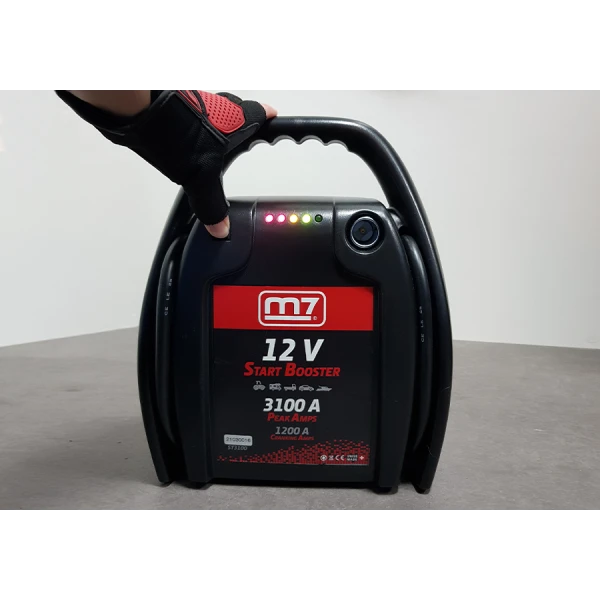 Booster de démarrage Câbles Longs 12V (3100 PA) M7 - ST3100L
