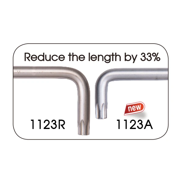Clé mâle TORX® extra longue
