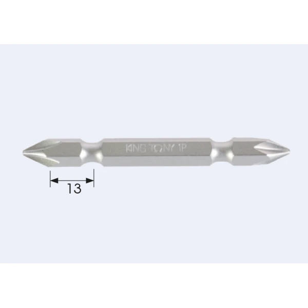 Embout de vissage réversible à gorge PHILLIPS® 1/4"
