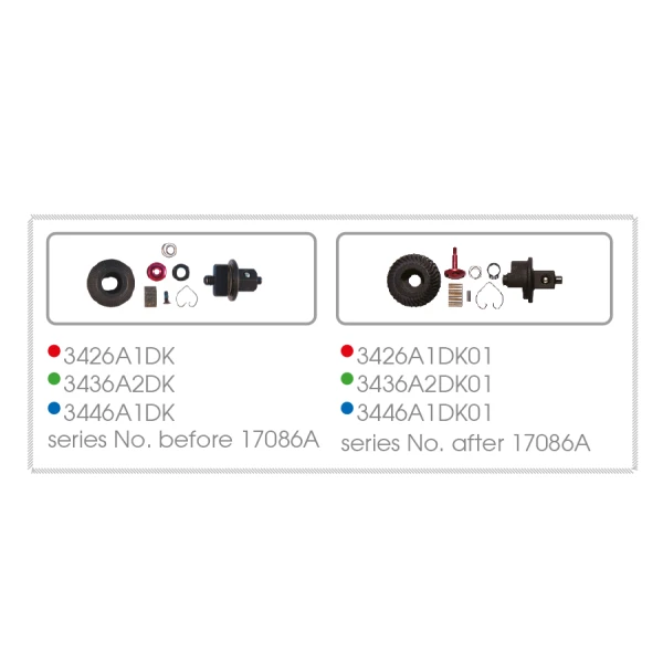 Clés dynamométriques à usage intensif avec cliquet rond à 72 dents