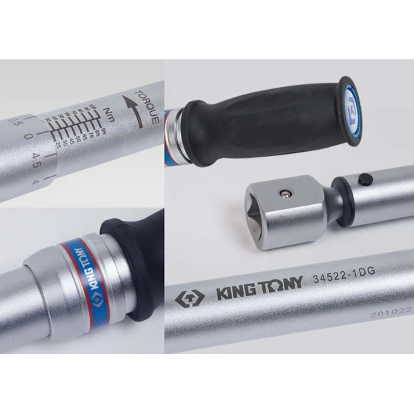 Clé dynamométrique à usage intensif pour embouts interchangeables