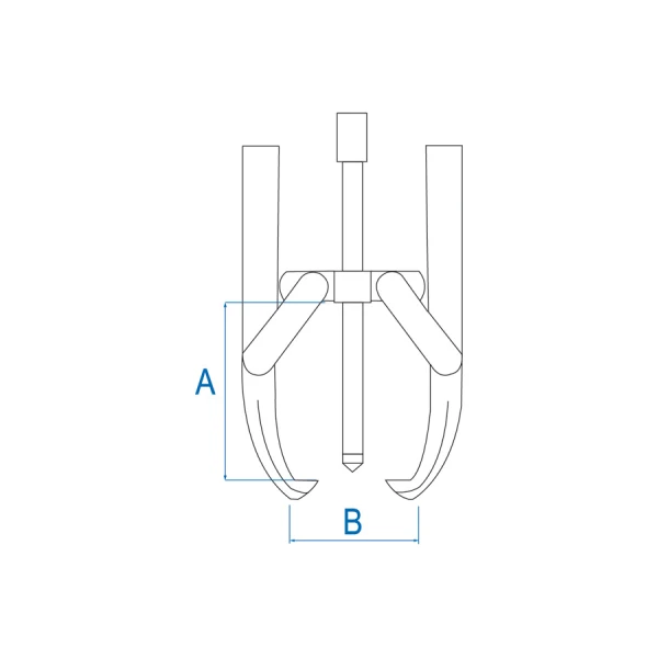 Micro extracteur à 2 griffes articulées
