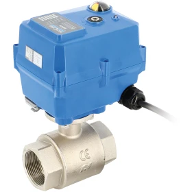 Robinet à boisseau sphérique laiton avec moteur électrique NUAIR – 270002024110