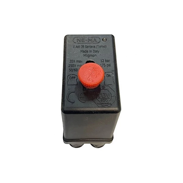 Pressostat NEMA 4 Voies pour Compresseur 3 cv monophasé ABAC - 1127250024