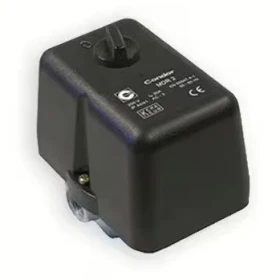 Pressostat 4 voies filetage 3/8" 8 bars MDR2 pour Compresseur Monophasé ABAC - 2236100425