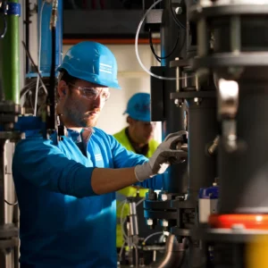 L'air comprimé utilisé en industrie.