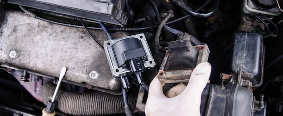 depositphotos 377555232 stock photo repair electricians ignition coils car