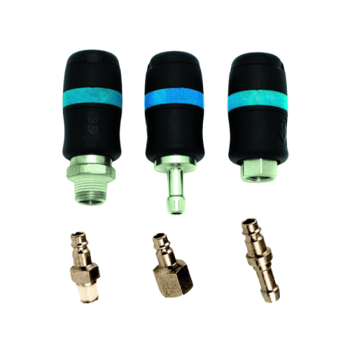 Raccords rapides pneumatiques, embouts norme ISO 6150B 8mm