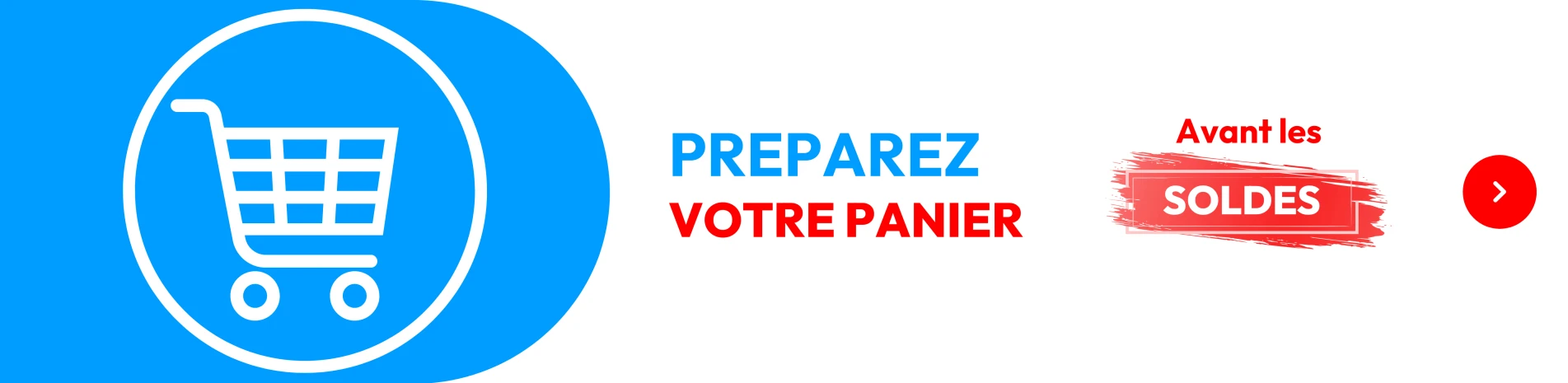 Préparation Panier avant les Soldes