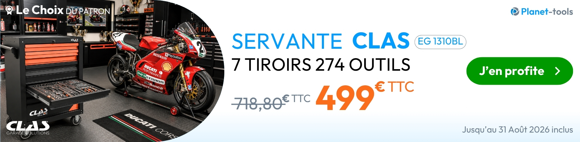 Vente Flash Aout2026 - Servante Clas